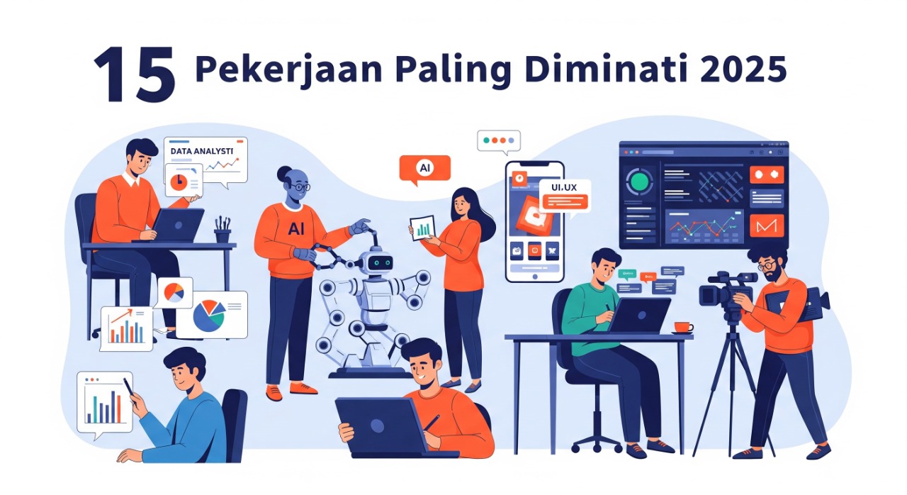 15 Pekerjaan Paling Diminati 2025